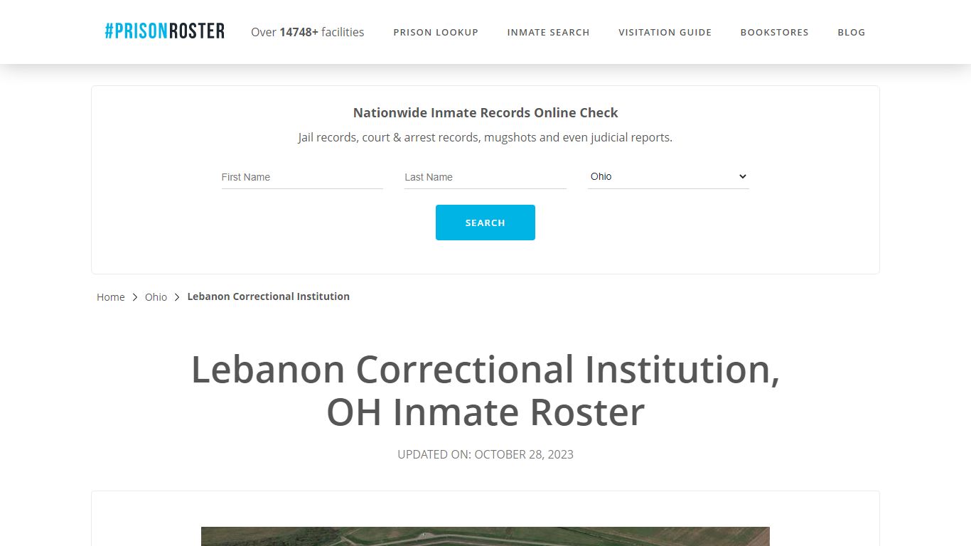 Lebanon Correctional Institution, OH Inmate Roster - Prisonroster